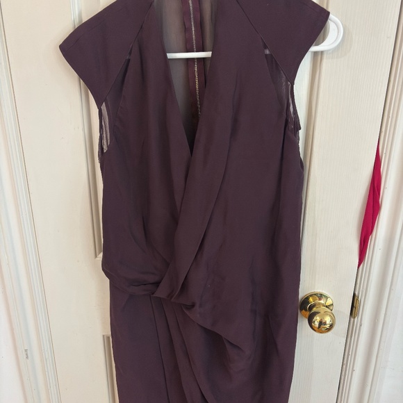 Helmut Lang wine purplish material - Picture 1 of 3